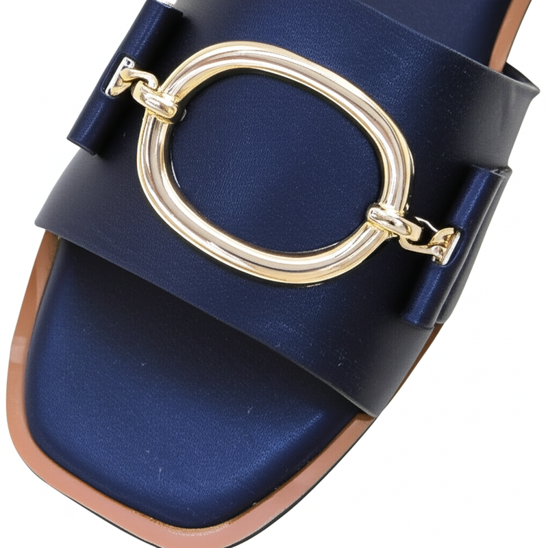 Classic Black Flat Sandals