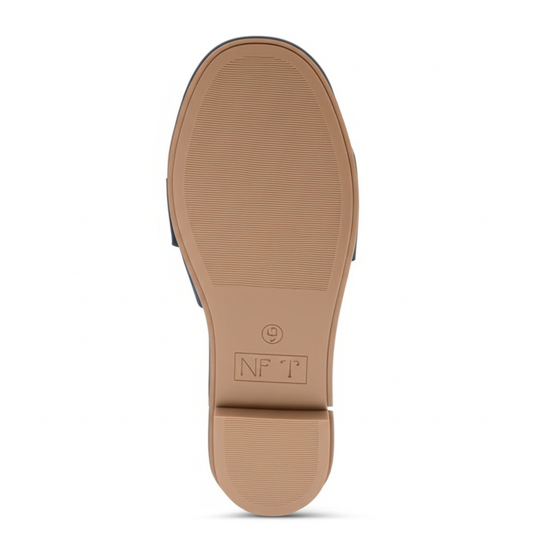 Classic Black Flat Sandals